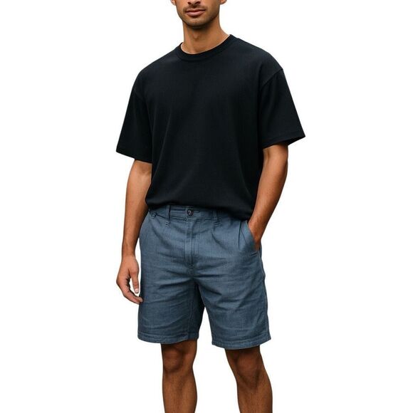 GOODFELLOWS Mens Chambray Shorts 30 - Picture 1 of 8